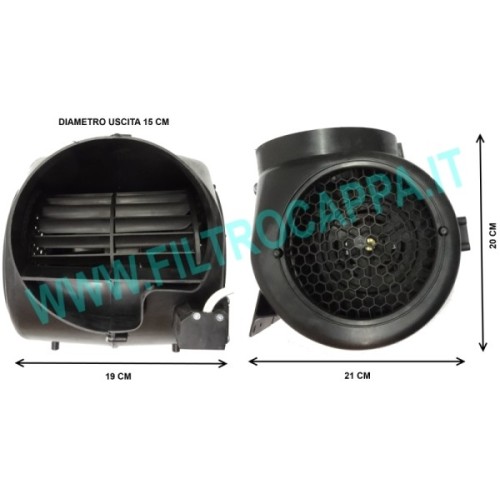 MOTORE PER CAPPA FABER GRUPPO MOTORE K33 3 VELOCITA' ORIGINALE 424000700 695210723 133.0057.273