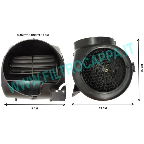 MOTOR FOR FABER COOKER HOOD K33 3 SPEED 424000700 695210723 133.0057.273