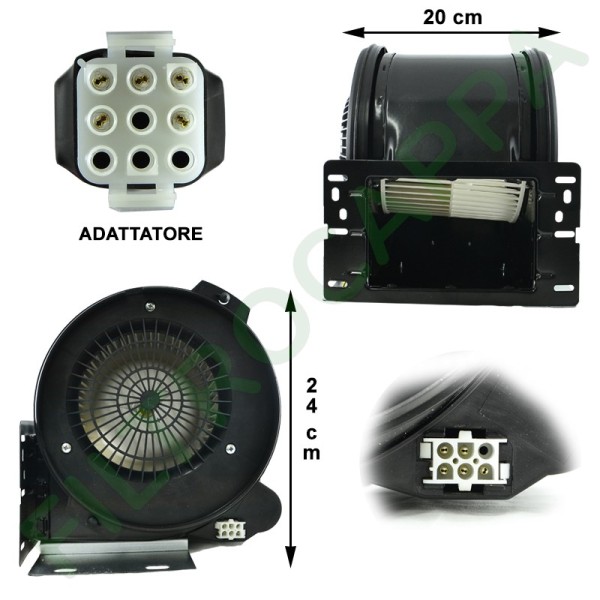 MOTORE 1000 MC/H CAPPA ASPIRANTE ORIGINALE AIRONE CEMCA1000002400005E