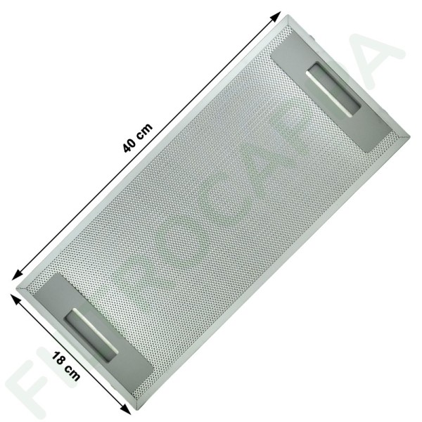 FILTRE MÉTALLIQUE 18 X 40 CM FABER HOTTE FABER 133.0073.624