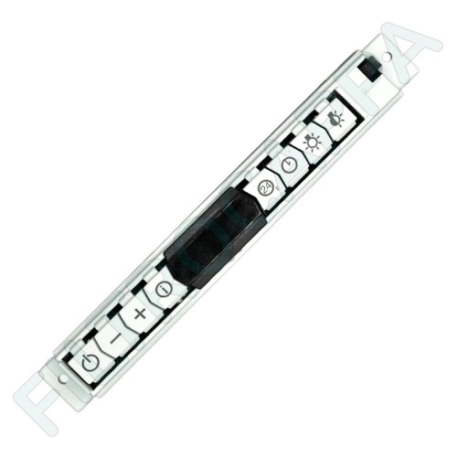 TECLADO COM DISPLAY LEDS COR BRANCA PARA EXAUSTOR FABER 403000392 133.0055.283