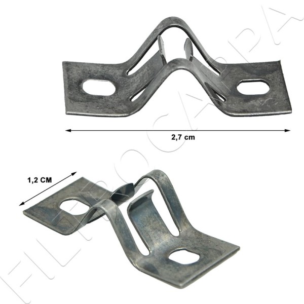 CLIP DE FIXATION POUR FABER FILTRANTE DE HOTTE FABER 133.0055.780 1 PC
