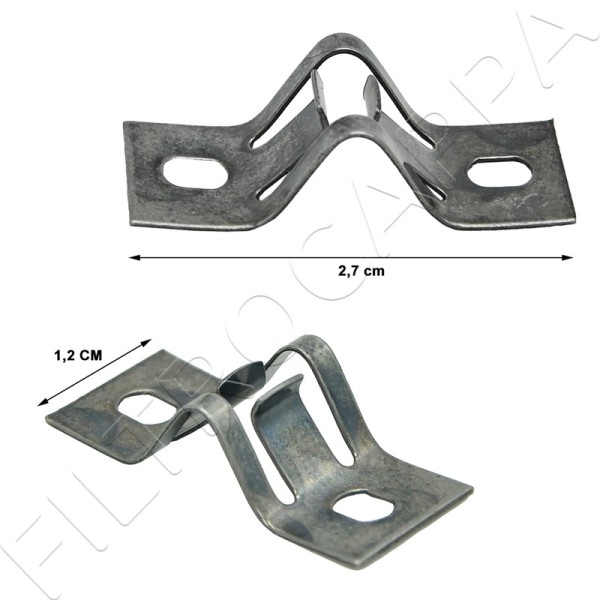 FIXING CLIP FOR FABER COOKER HOOD FILTER GRID 133.0055.780 1 PC