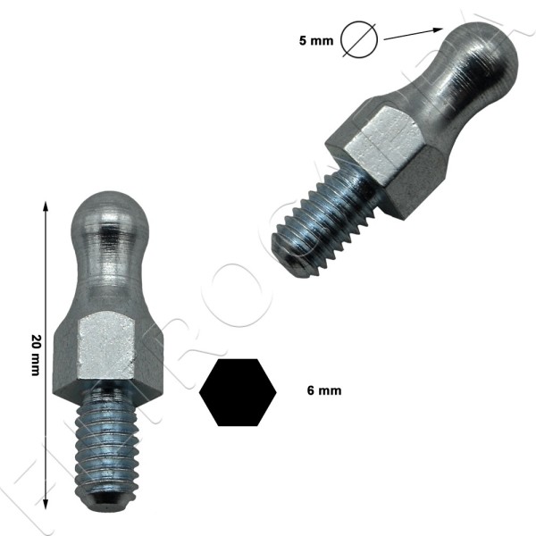 CLIP DE FIXATION POUR GRILLE FILTRANTE DE HOTTE FABER 2 PC