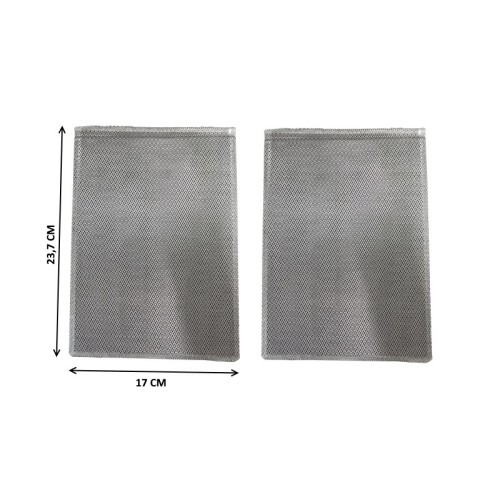 METAL FILTER (2 PCS) 17 X 23,7 CM FABER INCA SMART 52 6094033 112.0157.246