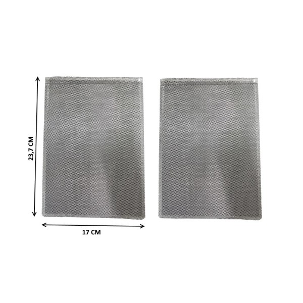 METAL FILTER (2 PCS) 17 X 23,7 CM FABER INCA SMART 52 6094033 112.0157.246