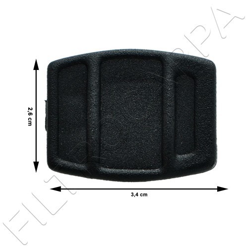 HOOK RELEASE FILTER GRID HANDLE (2 PIECES KIT) ELICA TURBOAIR HOOD MG02JA 2