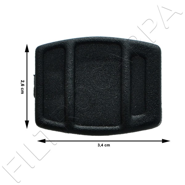 HOOK RELEASE FILTER GRID HANDLE (2 PIECES KIT) ELICA TURBOAIR HOOD MG02JA HOOK RELEASE FILTER GRID HANDLE (2 PIECES KIT) ELICA TURBOAIR HOOD MG02JA