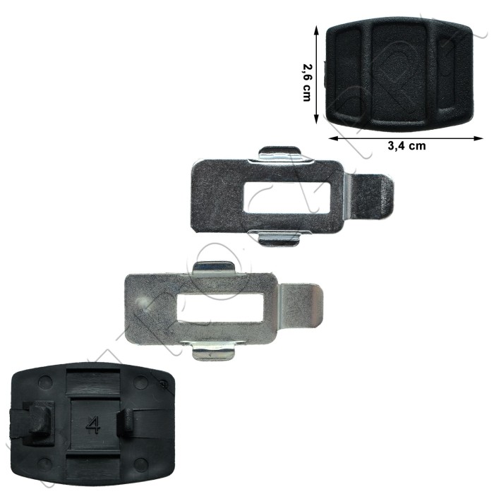 HAKENFREIGABE FILTERGITTERGRIFF (2 STÜCK) ELICA TURBOAIR DUNSTABZUGSHAUBE MG02JA HAKENFREIGABE FILTERGITTERGRIFF (2 STÜCK) ELICA TURBOAIR DUNSTABZUGSHAUBE MG02JA