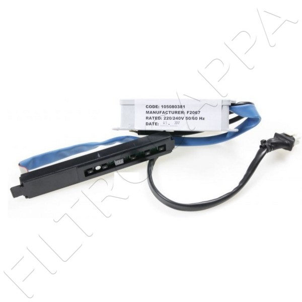 FALMEC CLAVIER ÉLECTRONIQUE 4 VITESSES TACTILE VERTICAL QUASAR 90 105080381