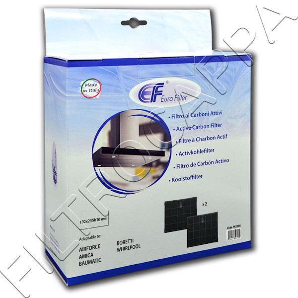 FILTRO CARBONE ATTIVO ( 2 PEZZI ) FIM KAPPE AIRFORCE 19,1 x 23,5 CM FILTRO CARBONE ATTIVO ( 2 PEZZI ) FIM KAPPE AIRFORCE 19,1 x 23,5 CM