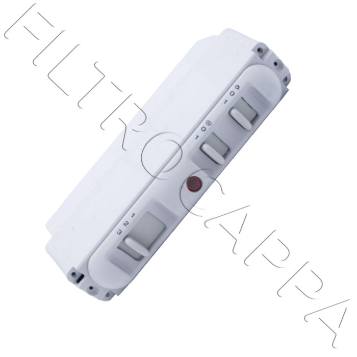 DESLIZADOR PARA EXAUSTOR FABER CAMINO GIORGIA CONTROLES 3 VELOCIDADES E LUZ 133.0062.128