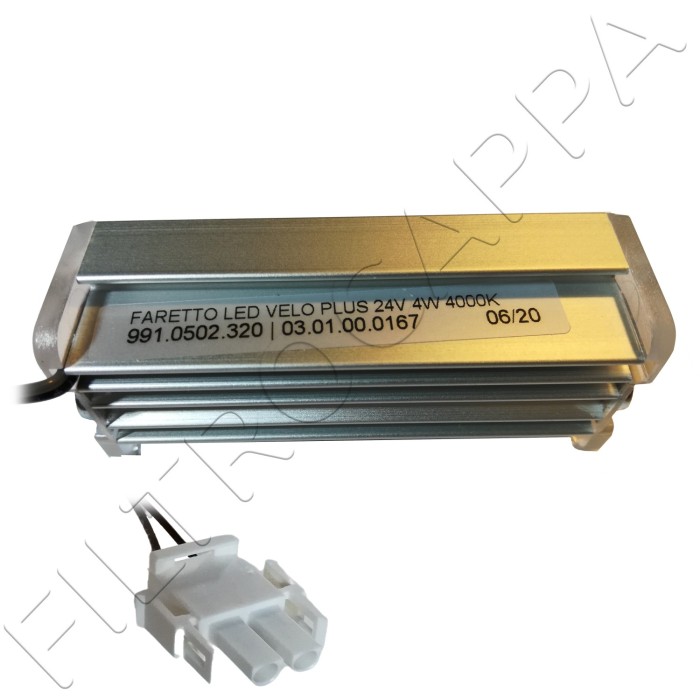 FOCO LED FABER 24 voltios 4 VATIOS 4000K RECTANGULAR 13.0516.040