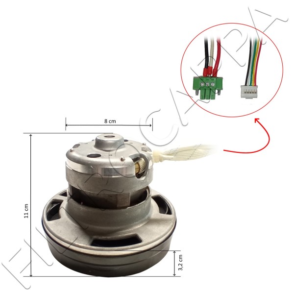 MOTEUR POUR SÈCHE-MAINS AUTOMATIQUES VORTICE VORT SUPER DRY 70907 1.519.000.115
