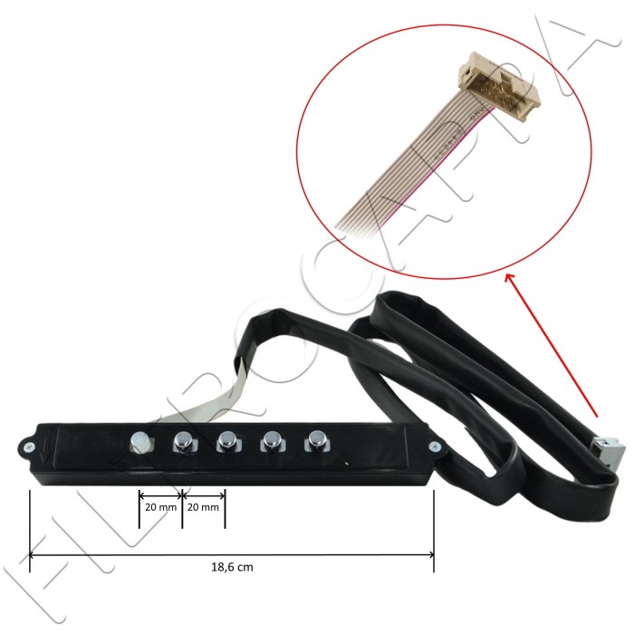 CLÉ ÉLECTRONIQUE POUR HOTTE DE CUISSON MAX FIRE SOTTOPENSILE 4055355624 CLÉ ÉLECTRONIQUE POUR HOTTE DE CUISSON MAX FIRE SOTTOPENSILE 4055355624