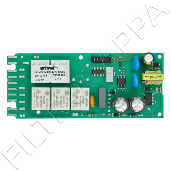 MAIN POWER CONTROL BOARD FALMEC COOKER HOOD FOR 4 SPEED MOTORS 105069568