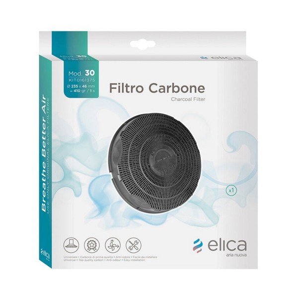 FILTRO CARBONE ATTIVO CAPPA ELICA DIAMETRO 24 CM mod.30 - ORIGNALE - KIT0161375