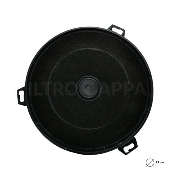 FILTRO DE CARBÓN DIÁMETRO 23 ESPESOR 4,5 CM RAINOX 9605250 BARALDI 1479 ELECTROLUX 50294351007