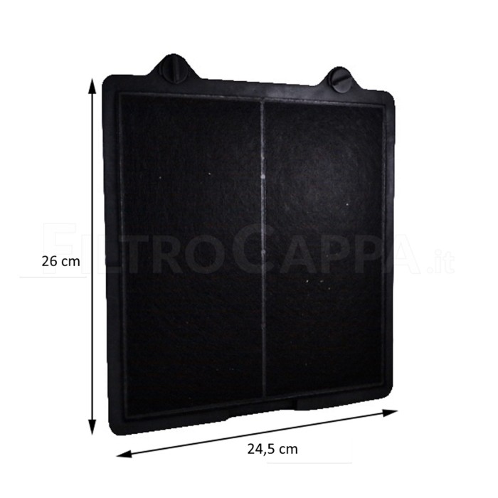Charcoal Filter 24.5 x 26 cm for Bosch Siemens Electrolux Fim Cooker Hood 55046249 FKS149