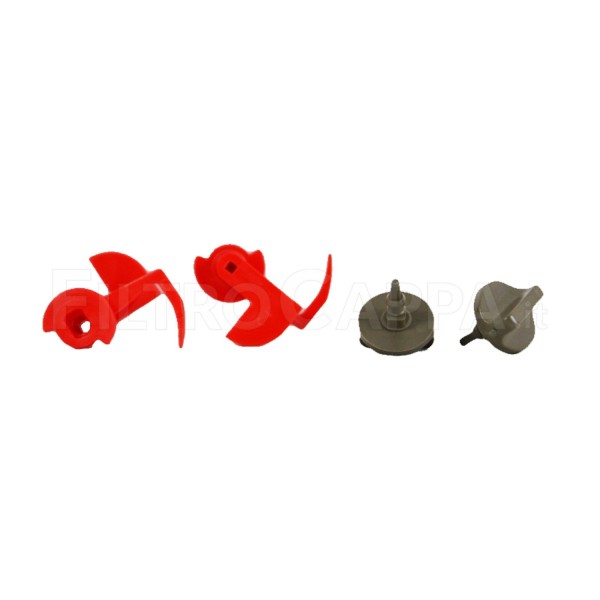 CROCHETS POUR GRILLE (2 PCS ) HOTTE BOSCH 00181272