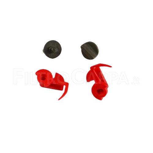 HOOKS FOR GRID (2 PCS ) BOSCH COOKER HOOD 00181272 2