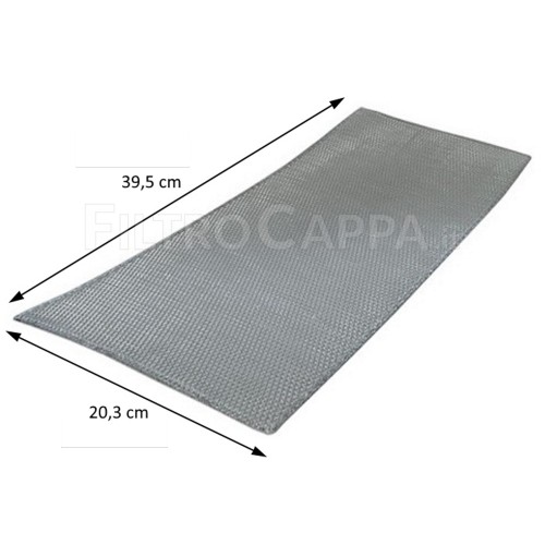 FILTRO DE METAL PARA CAMPANA 39,5 X 20,3 CM ELICA STORM TURBOAIR 1010FF1