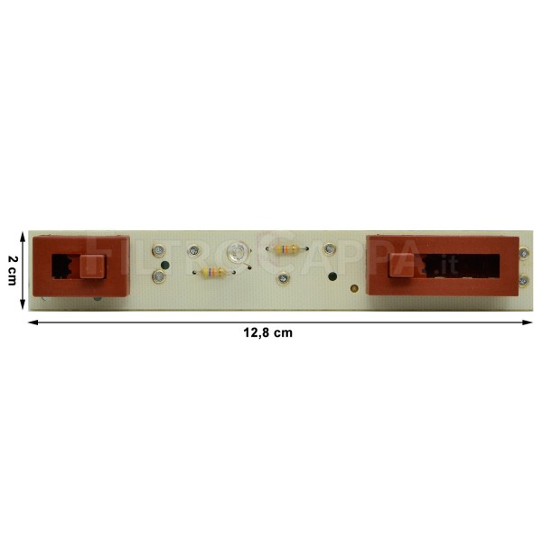 PLANCHE COULISSANTE POUR HOTTE Elica Turboair 3 VITESSES BE1BGA