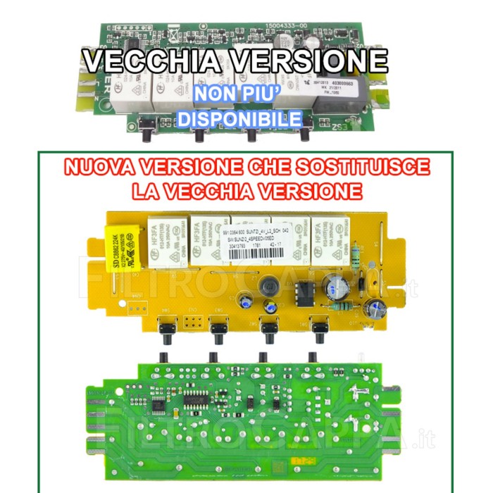 PULSANTIERA TASTIERA ELETTRONICA FABER 4 VELOCITA' ORIGINALE 133.0157.449