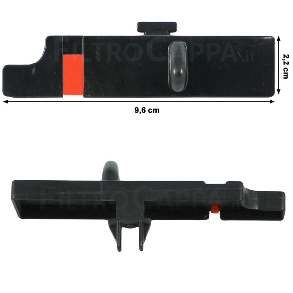 TASTO CRUSCOTTO SLIDER ESTERNO MOTORE VELOCITA' CAPPA COCORDE TOTEM ELICA 3035OC