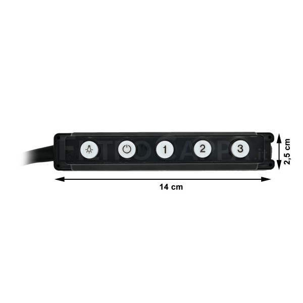 CLAVIER POUR HOTTE DE CUISSON ELICA TURBOAIR SPOT 5 TOUCHES AGC01845