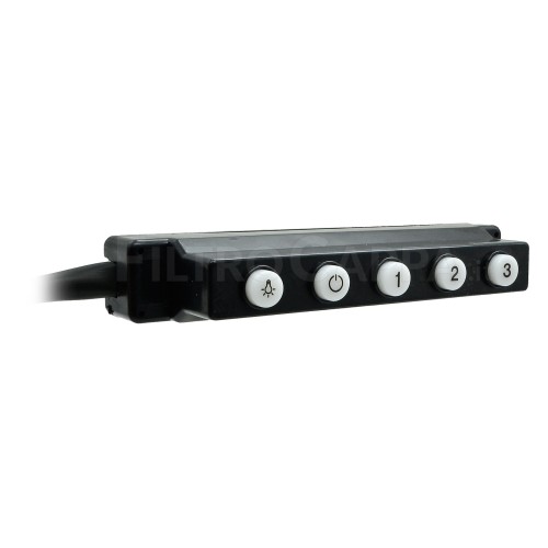 TECLADO PARA EXAUSTOR ELICA TURBOAIR SPOT 5 TECLAS AGC01845