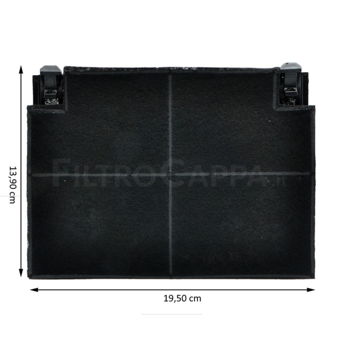 AKTIVKOHLEFILTER (2 STUCK) 19,5 X 13,9 CM FUR FABER FRANKE ELECTROLUX BEST SMEG BARRIVIERA AKTIVKOHLEFILTER (2 STUCK) 19,5 X 13,9 CM FUR FABER FRANKE ELECTROLUX BEST SMEG BARRIVIERA