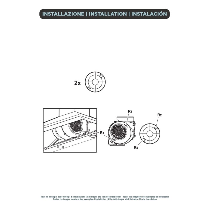 CHARCOAL FILTER DIAMETER 15 ELICA mod.47 - GENUINE PART - KIT0161384