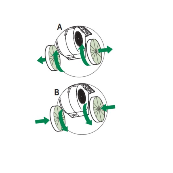 FILTRO DE CARVÃO (2 PCS) DIÂMETRO 15 X 1,5 CM PARA CAPAS DE FOGÃO FABER FRANKE SMEG IKEA