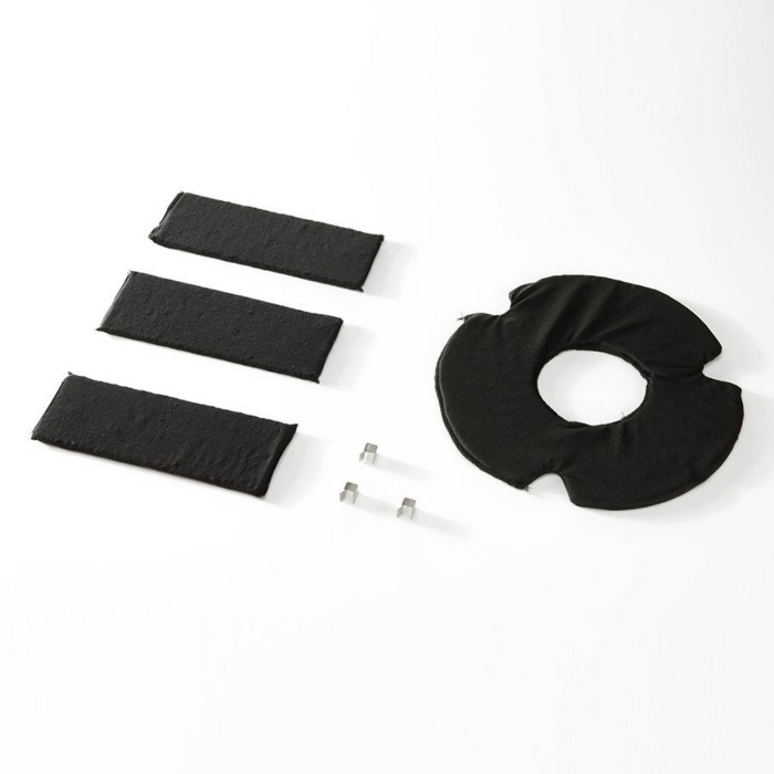 Filtre à charbon actif haute performance longue durée Ø 233 mm pour hotte aspirante ELICA WHIRLPOOL FKS433