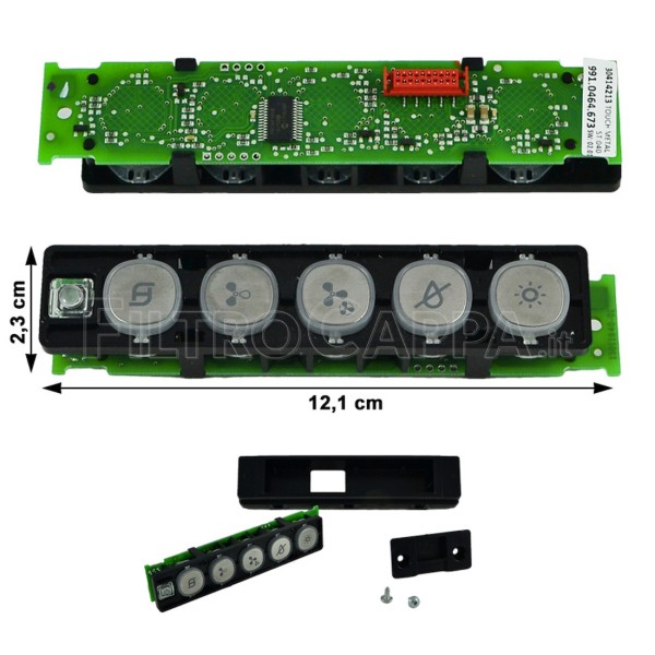 TASTATUR FÜR DUNSTABZUGSHAUBEN FABER LUFT ILMA 133.0487.217