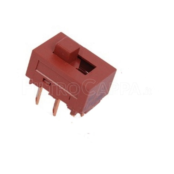 SLIDING SWITCH COOKER HOOD 2 POSITIONS 2 CONTACTS FOR TWO LINES 133.0054.536