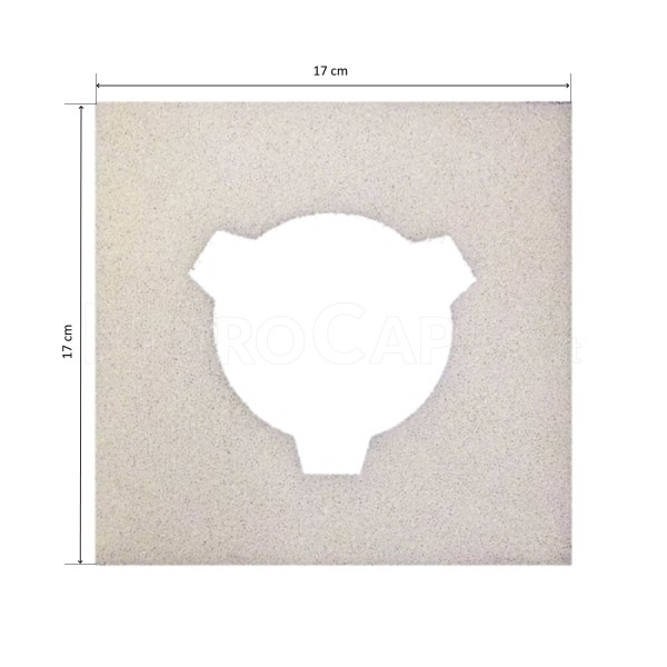 SCHWAMMFILTER FÜR VORTICE QUADRO MEDIO 17 CM 1.186.047.002