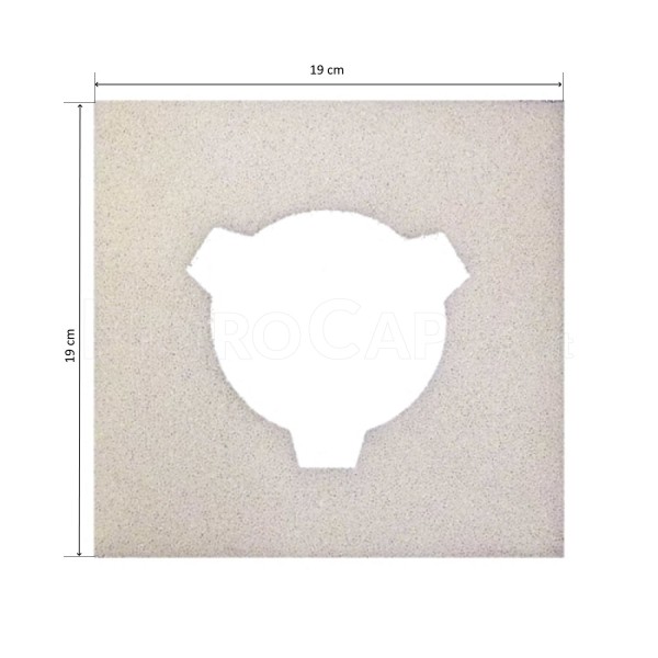 SCHWAMMFILTER FÜR VORT QUADRO SUPER VORTICE 19 CM 1.186.047.003