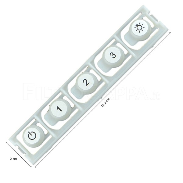 KEYS KIT FOR KEYBOARD FABER GALA COOKER HOOD 5 KEYS 133.0274.915