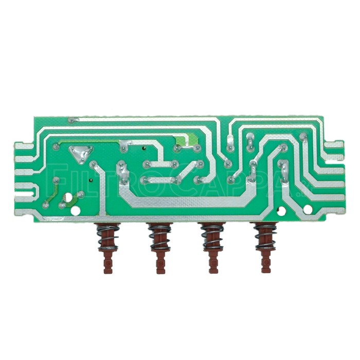 Teclado para campana extractora Faber Franke Smeg 133.0055.249 133.0017.048