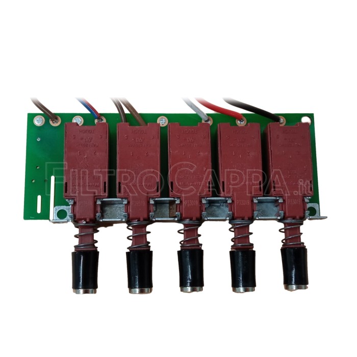 Teclado de 5 botones para campana ELICA FREE SPOT IX AGC01901