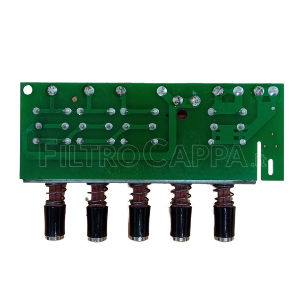 Teclado de 5 botones para campana ELICA FREE SPOT IX AGC01901