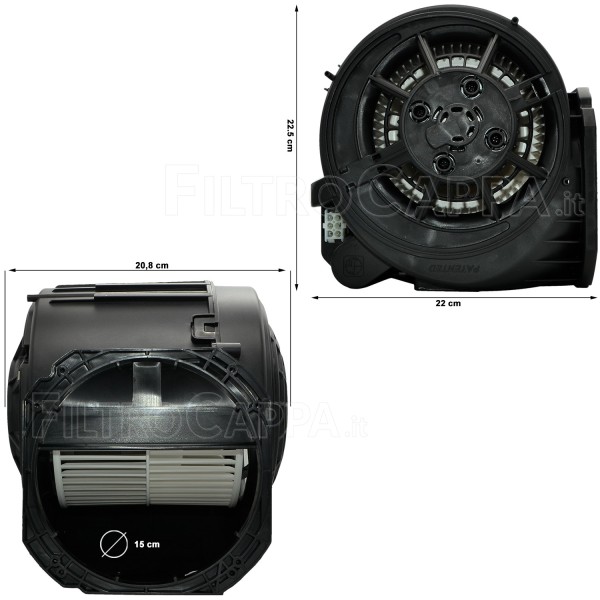 MOTOR PARA EXAUSTOR GALVAMET MAGIC BARRIVIERA K14 GPz600 R2110291