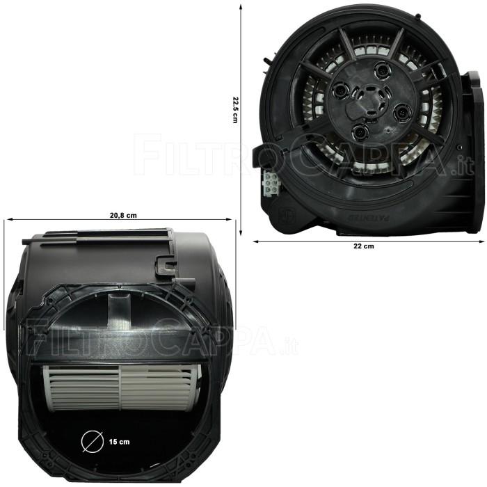 MOTORE PER CAPPA ASPIRANTE GALVAMET MAGIC BARRIVIERA K14 GPz600 R2110291