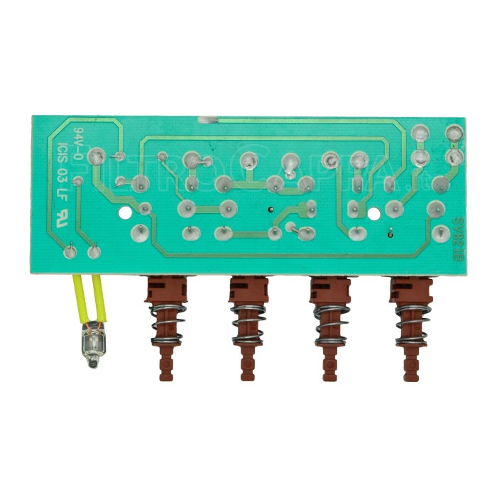 TASTATUR FÜR DUNSTABZUGSHAUBEN FABER ELECTROLUX ALNO 4270802 SV821 133.0017.064