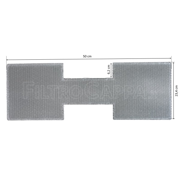 FABER METAL FILTER 23 x 50 CM INCA 28 133.0071.400 FKA15