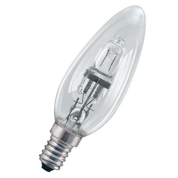 GLÜHBIRNE E14 HALOGEN 28 W