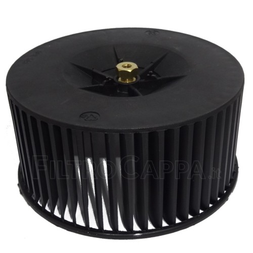 RUEDA DEL VENTILADOR DE LA CAMPANA EXTRACTORA FABER FRANKE SMEG DIÁMETRO 13,8 CM ROTOR DERECHO 133.0017.624
