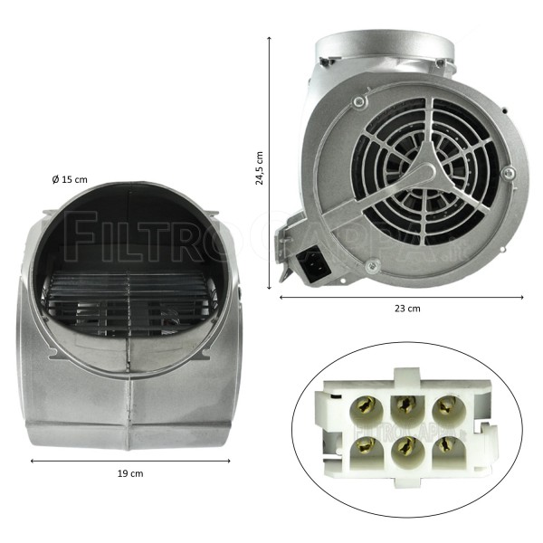 MOTORE PER CAPPA ASPIRANTE FABER FRANKE IN METALLO 133.0017.045